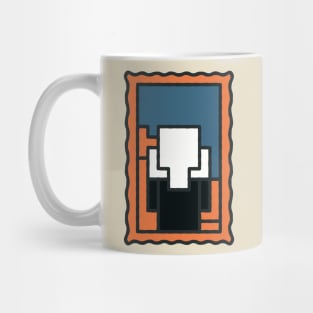 Minimalist 'The Scream' Mug